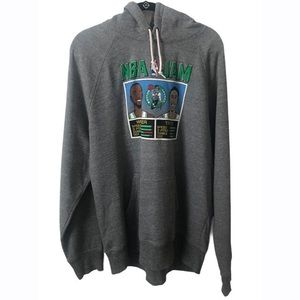Homage Tatum/Walker Gray Boston Celtics NBAJam Hoodie Sweatshirt
